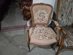 Кресло стил Луи 15 с гоблен
