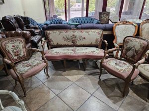 Комплект Пейка + 2 кресла стил Луи 15