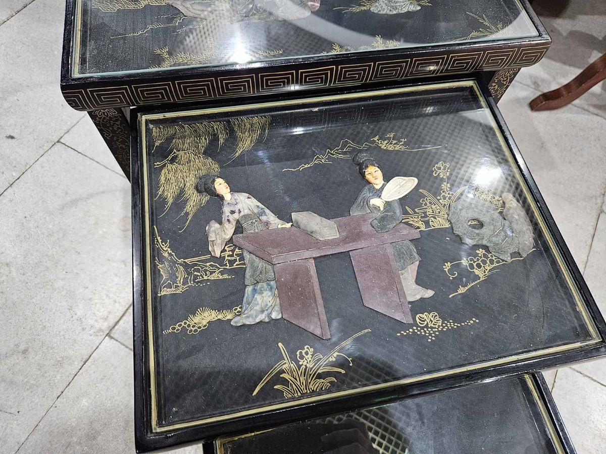 Комплект масички 4 в 1 Chinoiserie - Image 5