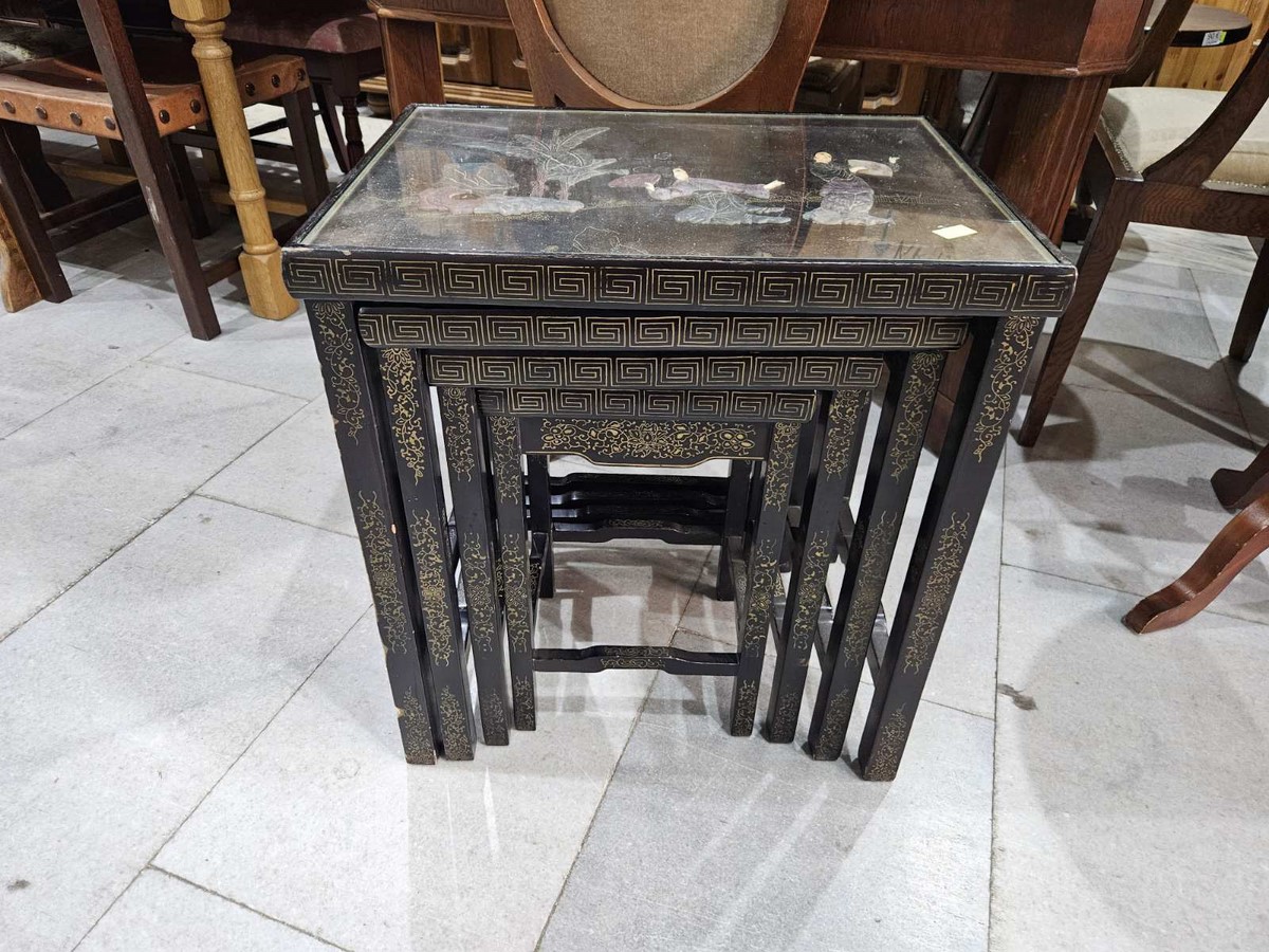 Комплект масички 4 в 1 Chinoiserie - Image 4